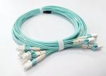 High Performance 12F Pre Terminated Multi Fiber Cables For LAN Premise
