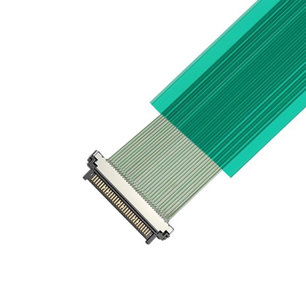 China Ultra-High-Density 0.4mm USL20-30SS-025CH Micro Coaxial Cable Enables 16-Layer Stack Camera Modules factory