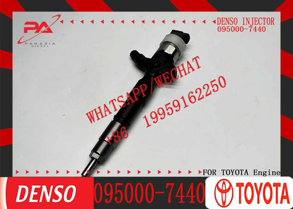 New Quality Diesel Common Rail Injector 095000-7440 095000-7441 095000-7442 23670-39165 For For TOYOTA 1KD-FTV