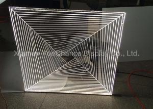 China Store Custom Shape Acrylic Decorative Items Promotional Acrylic Crafts With LED factory