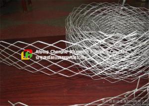 China 2440 X 1220 Wire Mesh Ceiling Panels , Expandable Metal Mesh Impact Proof factory