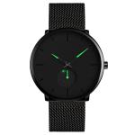 Business Stainless Steel Quartz Wrist Watch Waterproof Men'S Watch Simple