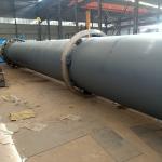 28kw Steam Tube Rotary Dryer 40t / D ISO9001 For Biomass