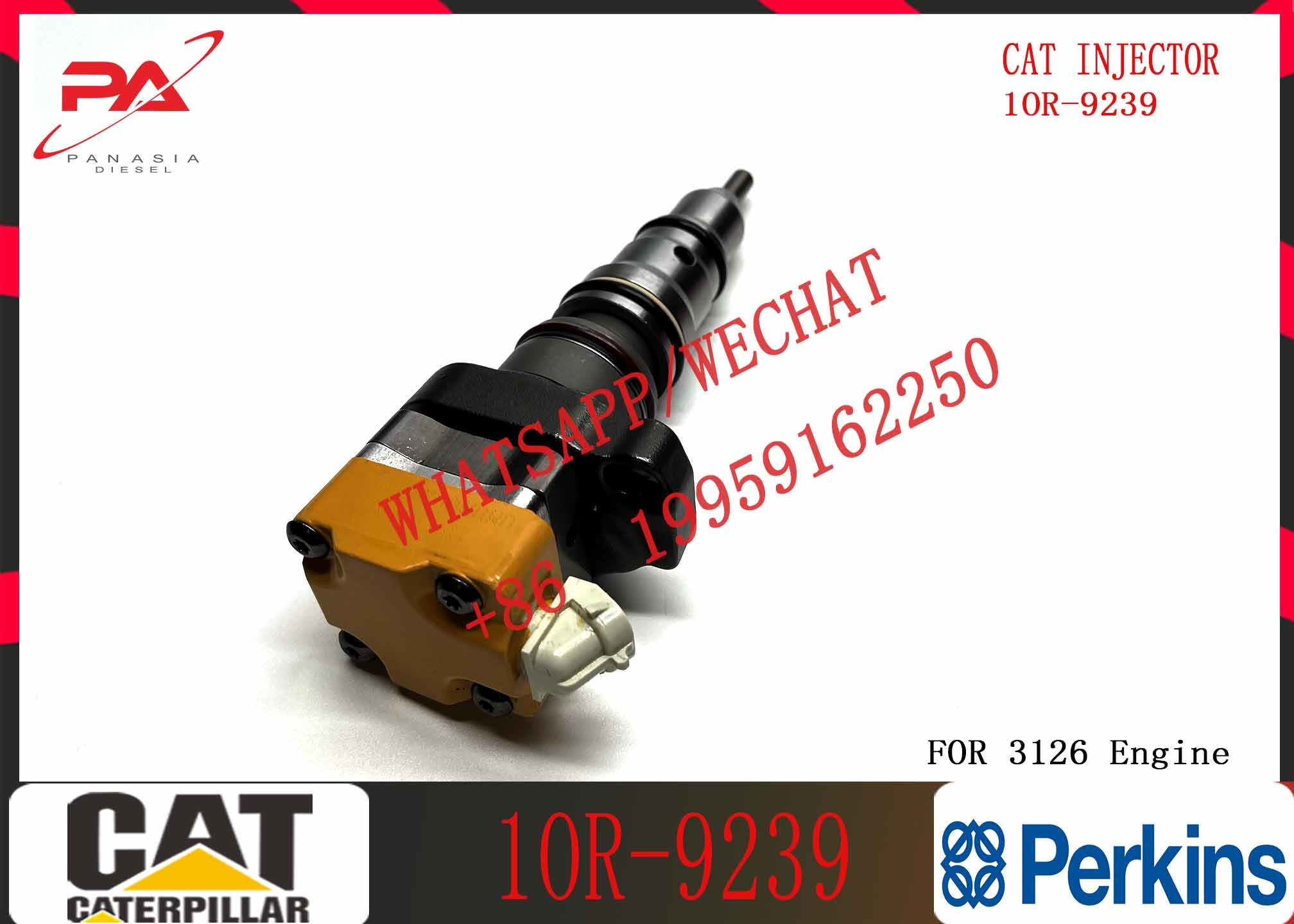 Fuel Injector for 3126 Diesel Engine 10R-9239 177-4754 10R-0782 128-6601 222-5966 180-7431 171-9710 171-9704