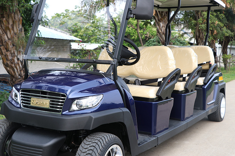 Best Electric Sightseeing Shuttle Bus 6 Passenger With CE Approved