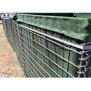 Assembled Security Sand Filled Barriers , Defensive Welded Gabion Box