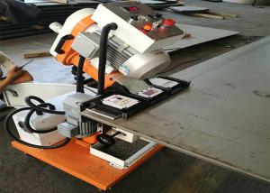 China 3400W 40mm Plate Edge Milling Machine With 60 Degrees Groove factory