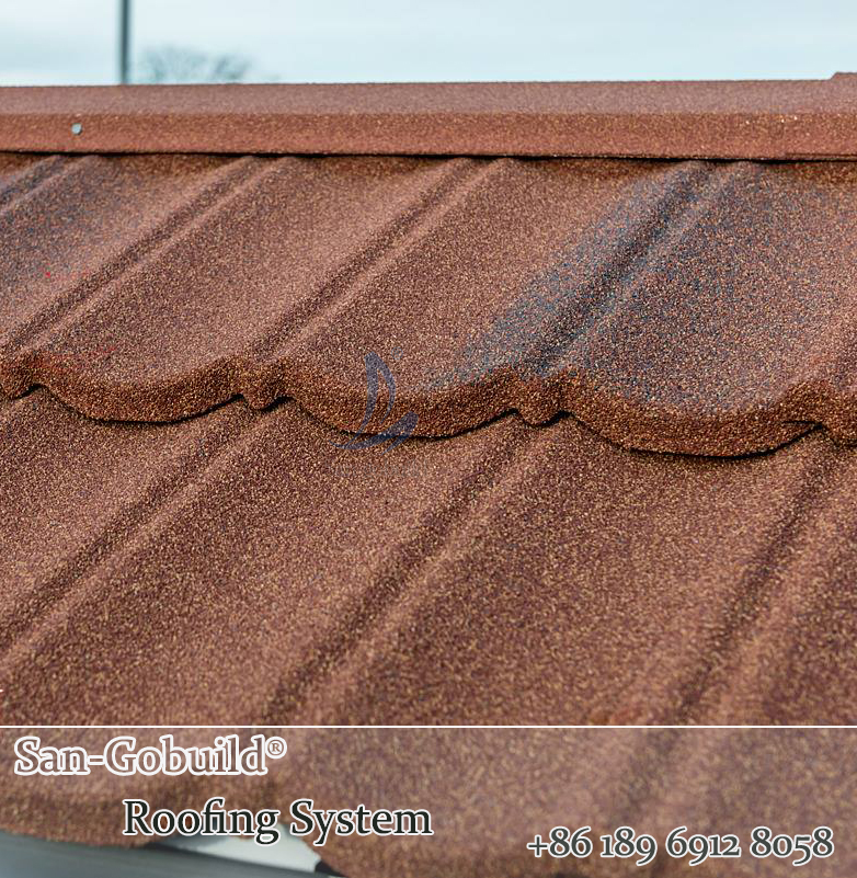Stone Coated Aluminum Roofing Sheet 0.4mm Thickness