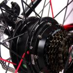 26" Folding Mountain Bike Electric Fat Tire Foldable 350w 48v RICH BIT 018