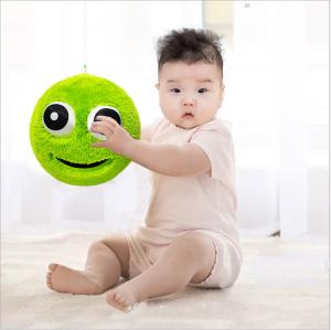 China Soft Hairy Plush Bouncing Toy Balls Hand Catching Ball Toy Business Type 's Bestseller factory