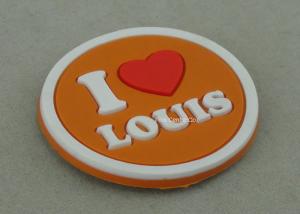 China Multi Color Customized Plastic Coaster , Soft PVC Promotional Luggage Tag factory
