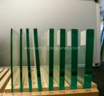 Annealed Float Laminated Clear Toughened Glass For Table Tops , Storefront Glass