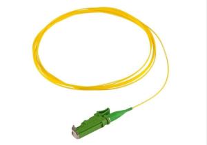 China APC PVC 0.9mm E2000 Pigtail , Telecommunication Sc Pigtail Single Mode factory
