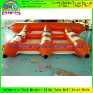 China Aqua Park Games Flying Fish Boat for Water Sports Equipment Fly Fishing Tube factory