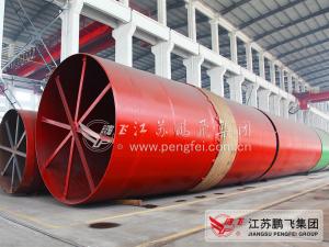 China CE Φ4.8 56m Hydraulic Metallurgy Rotary Kiln factory