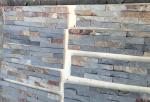 Natural Slate Cultured Stone Panels Rust Stone For Indoor Outdoor Wall