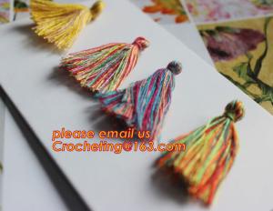 China POLYESTER TASSEL, GARMENT ACCESSORIES, CURTAINS, TASSEL TRIM, FRINGE RIBBON SEWING ACCESORY, FRINGED LACE TASSEL CRAFT factory
