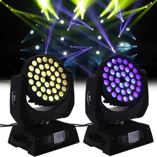 CE RoHs Free Shipping High quality 36*18W 6 IN 1 RGBWA UV LED Moving Head Light