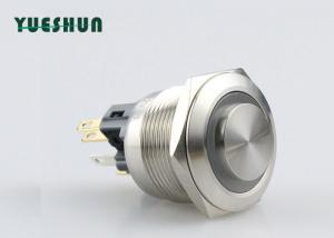 China IP67 22mm 2NO 2NC 8 Pin Terminal Momentary Power Switch factory