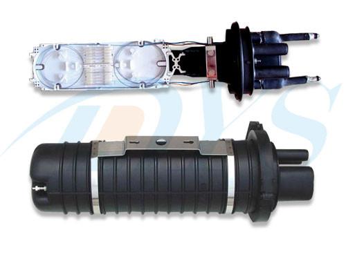 OFSC-009 96 Core ABS Fiber Optic Splice Closure Valve Option For Pressure