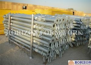 China High Loading Capacity Scaffolding Steel Prop Q235 Steel Pipe Zinc Plated Surface factory