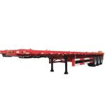 CIMC Second hand 3-Axle Flatbed Skeleton Semi-Trailer