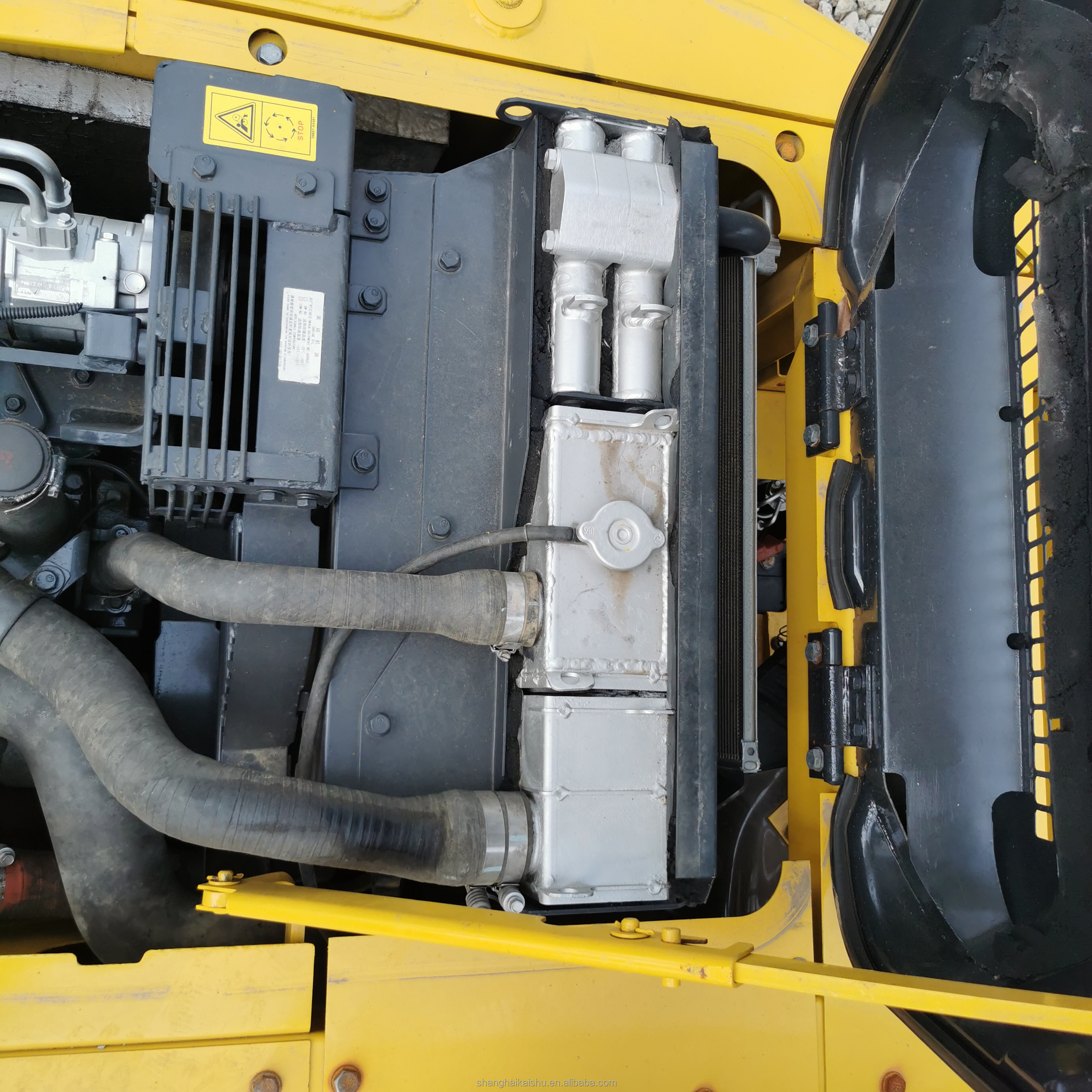Hydraulic Cylinder Original Komatsu PC110 Second Hand Crawler Digger for Construction