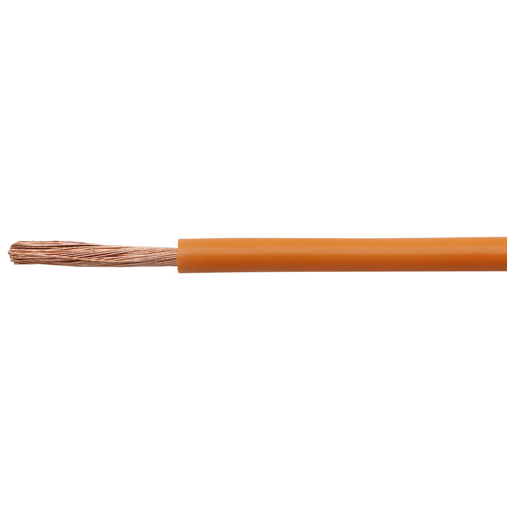 Orange AWM Single Core Flexible Wire Stranded Unshielded For Equipment