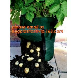 Eco-Friendly PE Potato Growing Bag Garden Planter Bags Reusable Washable Grow
