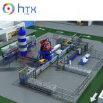 High Power Automatic Wet Cast Machinery Culture Stone Production Line