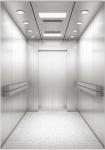 Automatic Door Type Hospital Bed Elevator Hairline Stainless Steel Elevator