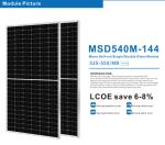 540W Solar Energy Panel Photovoltaic Flexible Thin Film Solar Panel