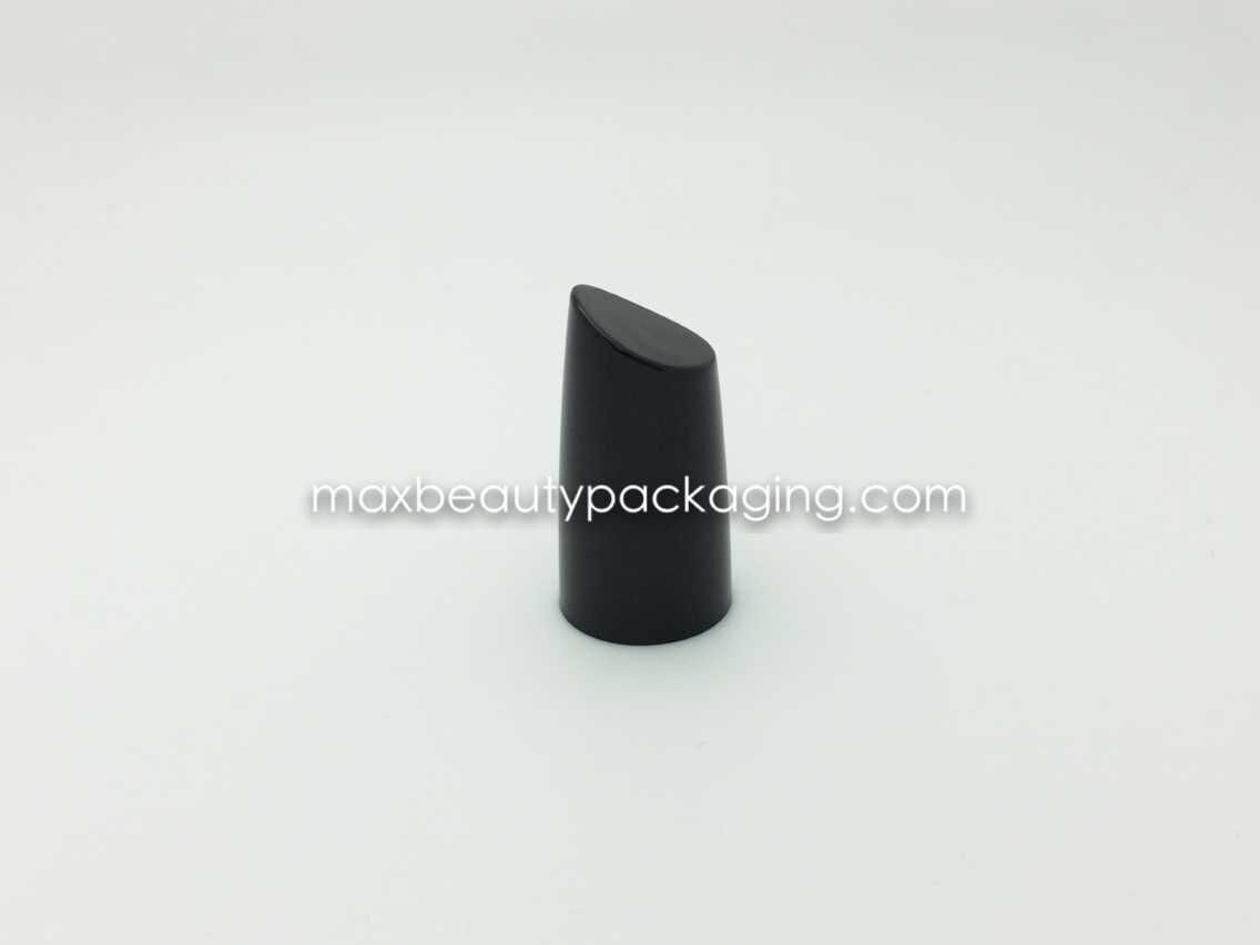 N2031 uv coating yellow color finish nail polish cap nail polish packaging plastic cap flat brush uv metallic colors