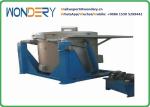 Gas Fired Aluminum Metal / Scrap Melting Furnace Tilting 500Kg Aluminum