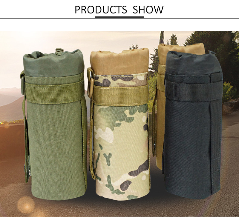 Travel Protective Waterproof Oxford Glass Water Bottle Cover