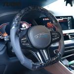 Forged Carbon Fiber And Leather Steering Wheels For Bmw G20 G30 G28