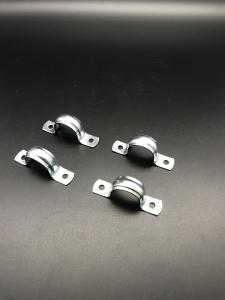 China Universal U Shape Zinc Plated Conduit Saddle Clamp factory