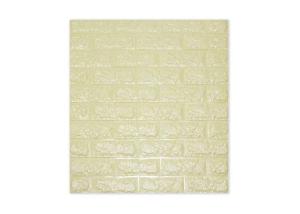 China Self Adhesive PE Foam Wallpaper For Living Room Peel And Stick Wall Sticker factory