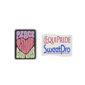 Iron - On Bespoke Embroidered Badges , Square Shape Custom Made Embroidered