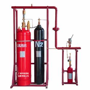 China Red FM200 Fire Extinguishing System With ≤10s Discharge Time factory