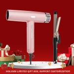Festival Gift Box Set Customized Hair Dryer Curling Wand Set With 1M Power Cord