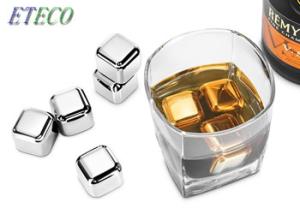 China Environmentally Friendly Reusable Metal Ice Cubes For Whiskey Non Toxic factory