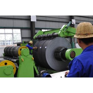 China Accurate Aluminum Slitter Machine Minimum Burr Automatic Coil Loading Function factory
