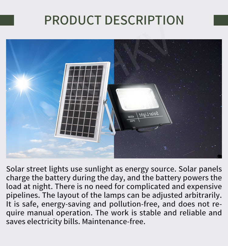 Solar Powered IP65 High Power LED Floodlight Outdoor Security Lights For Garden , Lawn