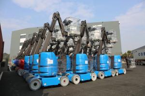 China Construction Work 14m 16m 18m 20m Self Propelled Articulate Boom Lift Diesel Boom Lift factory