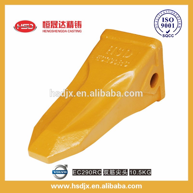 Bucket teeth/tooth bucket lip/dipper tooth in bucket attachments and accessories for heavy construction machinery