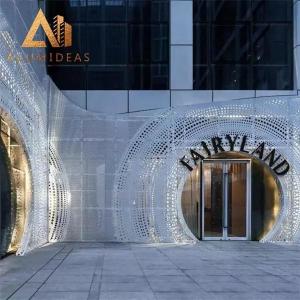 China Aluminum Cnc Laser Cutting Wall Cladding factory