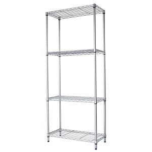 Customized ESD Storage 4 Layers Shelf Trolley Wire Mesh shelving Cart