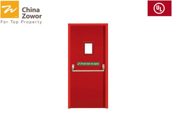 Single Swing Gal. Steel Powder Coated FD30 Fire Door / 30 Minute Fire Door