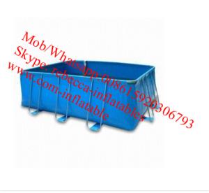China intex frame pool metal frame swimming pool metal frame pool factory
